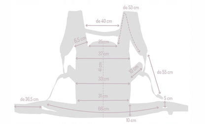 MOMI COLLETE ergonomický nosič od 3 mesiacov do 20 kg