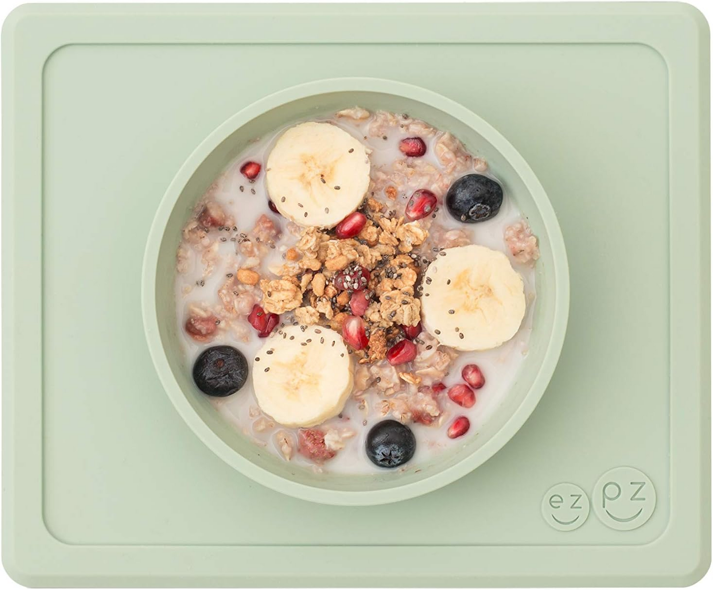 EZPZ The Mini Bowl placemat with bowl