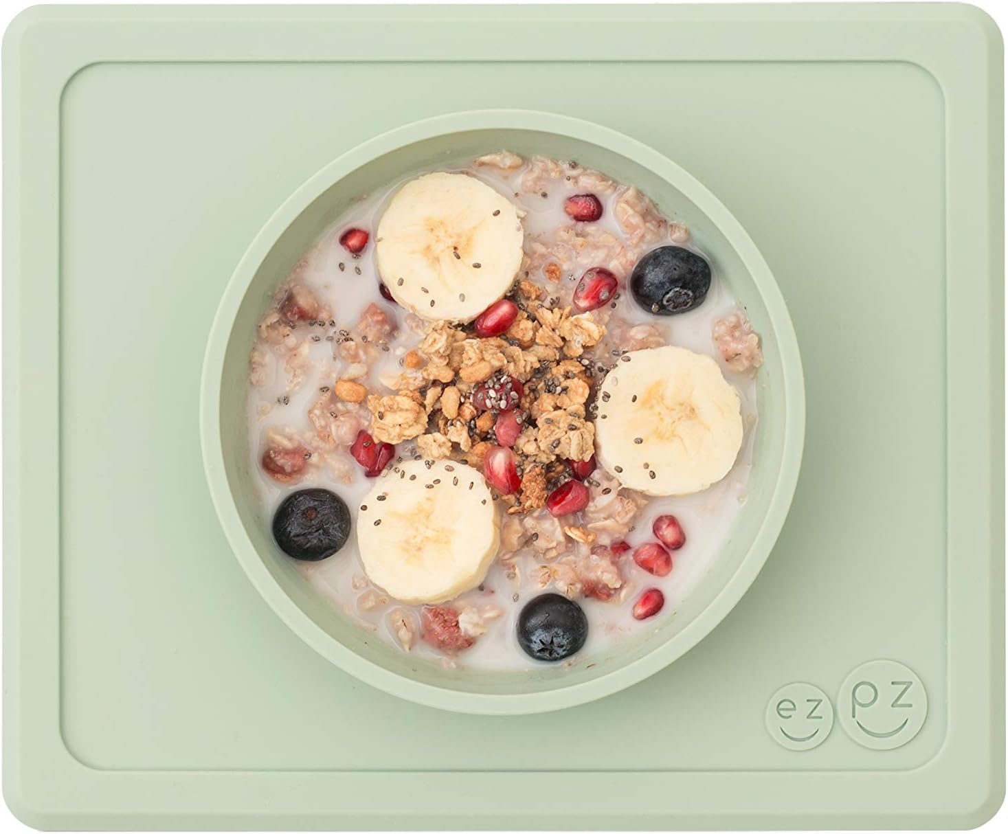 EZPZ The Mini Bowl placemat with bowl