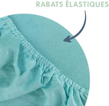 BABY CALIN cearșaf cu elastic x2 70x140