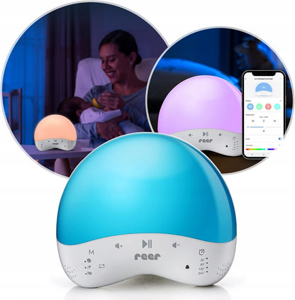 Lampă de veghe inteligentă REER cu sunete + aplicația Smart Life