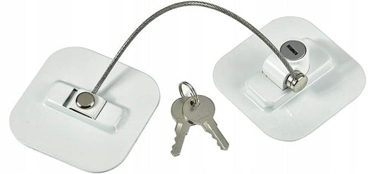 CHILD SAFETY LOCK blocare de siguranță pentru dulapuri și sertare 19 cm + 2 chei