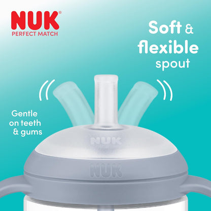 NUK Perfect Match kubek ze słomką 260 ml 8m+