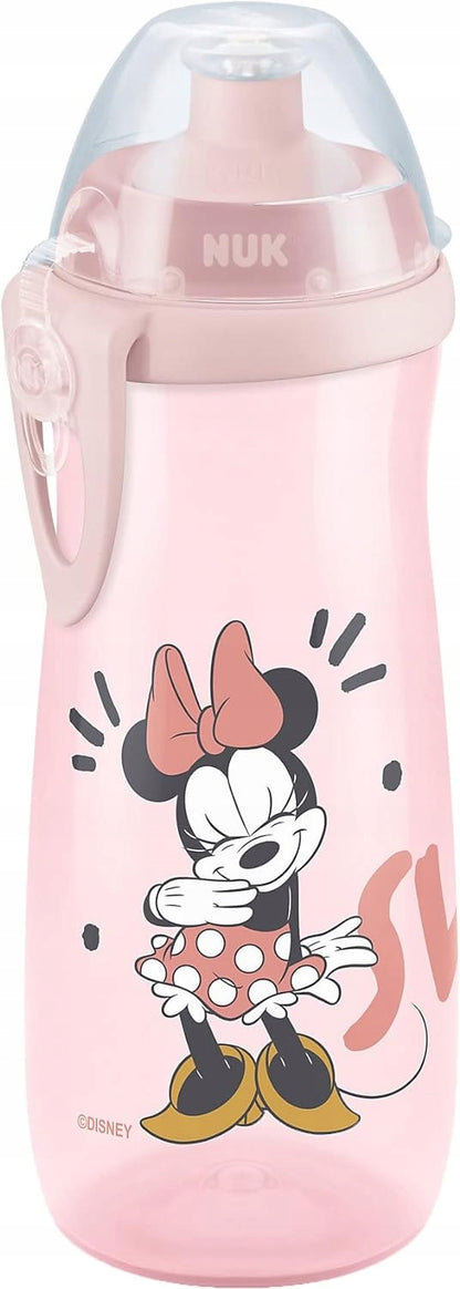 NUK Sports Cup STICLĂ 24 luni+ muștiuc push-pull 450 ml Minnie