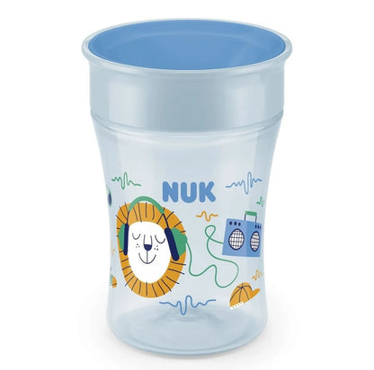 NUK Magic Cup cană anti-vărsare cu muștiuc 360° 230 ml 8 m+