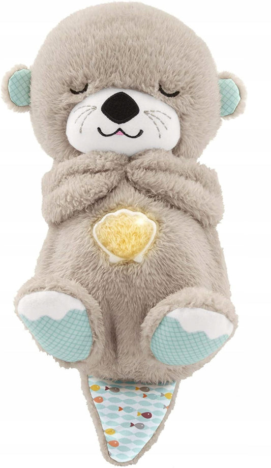 FISHER-PRICE śpiąca WYDRA z ruszającym się brzuszkiem, dźwiękami i światłem