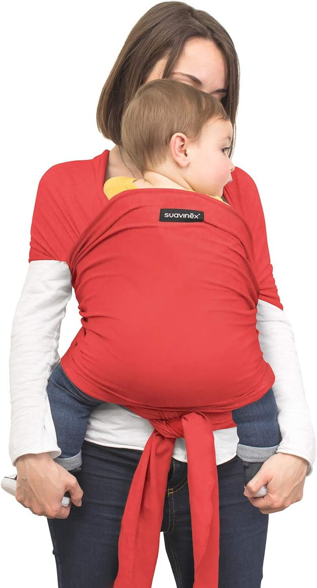 SUAVINEX elastická šatka na nosenie detí 0–8 kg