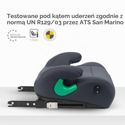 KikkaBoo i-Pop înălțător i-Size Isofix 125-150 cm