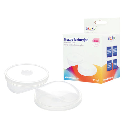 AKUKU reusable silicone nursing shells