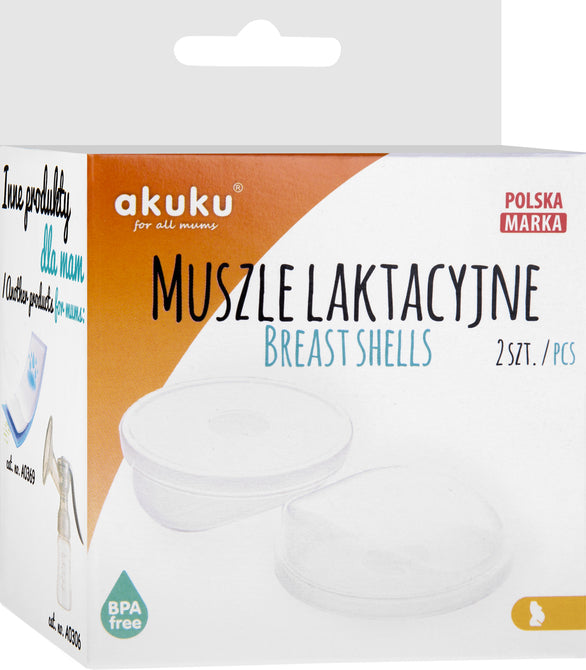 AKUKU reusable silicone nursing shells
