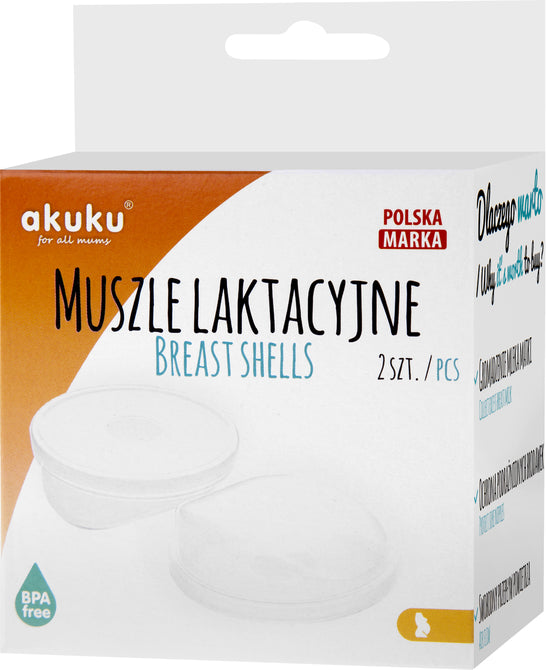 AKUKU reusable silicone nursing shells