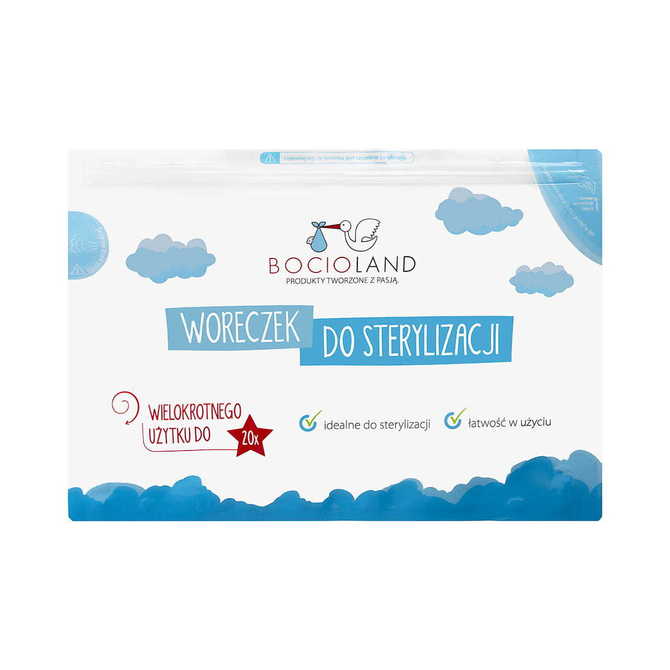 BOCIOLAND woreczki do sterylizacji mikrofalowej 5szt