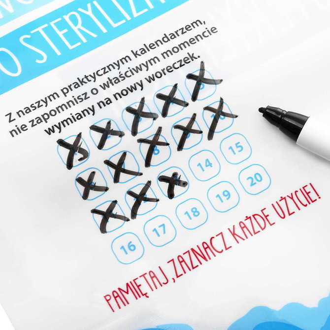 BOCIOLAND woreczki do sterylizacji mikrofalowej 5szt