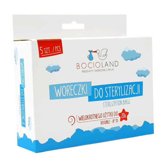 BOCIOLAND woreczki do sterylizacji mikrofalowej 5szt
