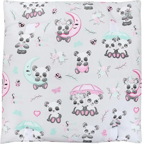 TUPTAM salteluță de înfășat moale cu 2 huse 75x50 cm