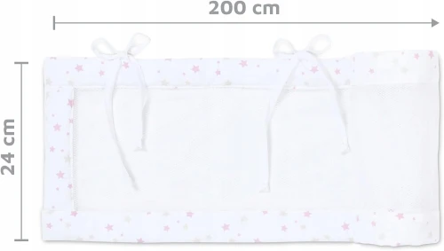 BABYBAY ochraniacz do łóżeczka 200x24