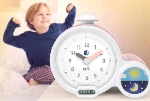 PABOBO Kid'Sleep CEAS DESTEPTĂTOR EDUCAȚIONAL roz