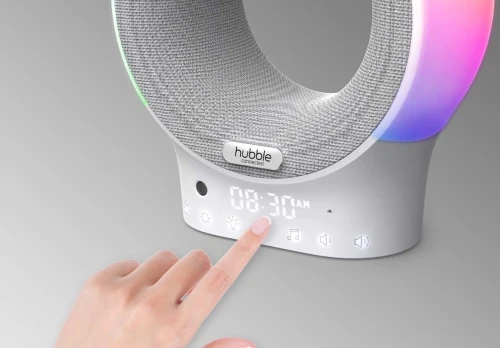 HUBBLE Eclipse baby monitor difuzor Bluetooth aplicație HUBBLE CLUB