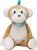 INNOGIO GIO-881 jucărie de pluș cu lumină și 10 sunete MAIMUȚA LUCY 35 cm
