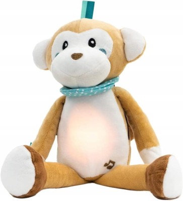 INNOGIO GIO-881 jucărie de pluș cu lumină și 10 sunete MAIMUȚA LUCY 35 cm