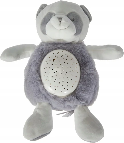 DOUDOU et COMPAGNIE jucărie de pluș cu proiector și melodie PANDA 25 cm