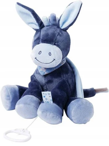 NATTOU jucărie de pluș cu o cutie muzicală La-Le-Lu OSIOŁEK ALEX 18 cm