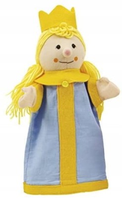 ROBA păpușă de pluș tip marionetă pentru jocuri de rol PRINȚESĂ 27 cm