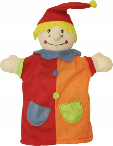 ROBA păpușă de pluș tip marionetă pentru jocuri de rol KASPER 27 cm