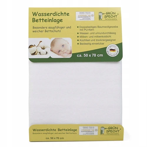 NATURSPECHT protecție impermeabilă pentru saltea 50x70 cm
