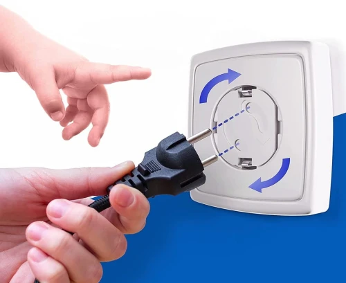 TSLRSA protecție pentru copii la prize electrice x1