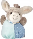 STERNTALER măgărușul Emmi jucărie de pluș cu zornăitoare 13 cm