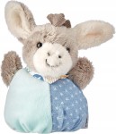 STERNTALER măgărușul Emmi jucărie de pluș cu zornăitoare 13 cm