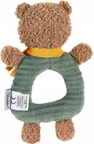 NATTOU apucător de bumbac cu zornăitor BEN Bear 17 cm
