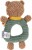 NATTOU apucător de bumbac cu zornăitor BEN Bear 17 cm