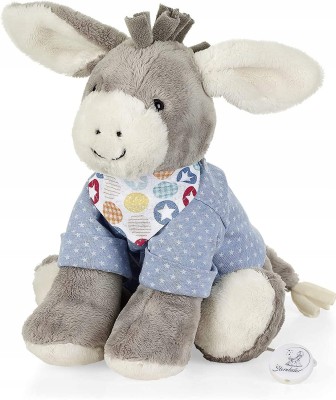 STERNTALER Măgărușul Emmi JUCĂRIE DE PLUȘ CU MELODIE 28 cm