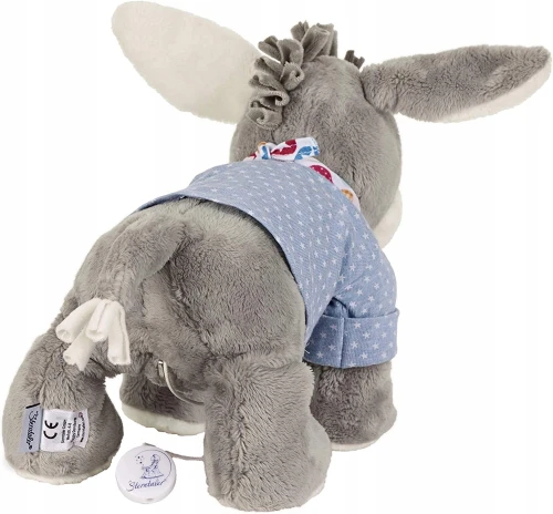 STERNTALER Măgărușul Emmi JUCĂRIE DE PLUȘ CU MELODIE 28 cm