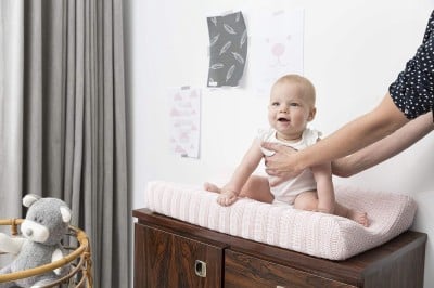 Husă pentru salteluță de înfășat MEYCO KNIT 50x70