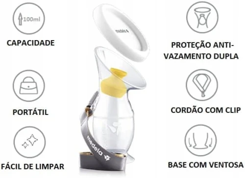 Colector din silicon MEDELA pentru colectarea laptelui