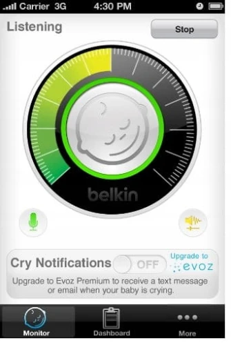 BELKIN WeMo Baby monitor electronic pentru iOS
