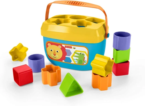 FISHER-PRICE sortator Primele cuburi 10 cuburi 6m+