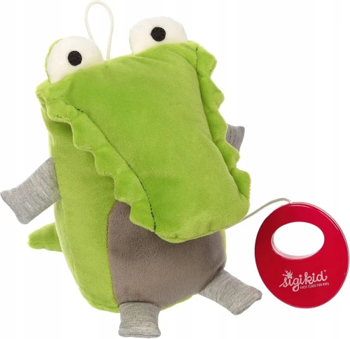 SIGKID jucărie de agățat CROCODIL cu carusel muzical 16cm