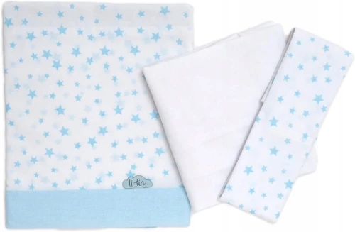 TI-TIN set de lenjerie 3 piese 80x50