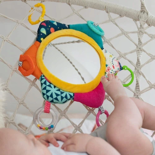FEHN jucărie suspendată cu oglindă și jucării 34 cm