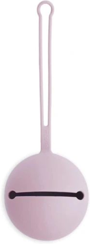 MUSHIE Ball Stone husă din silicon pentru 3 suzete