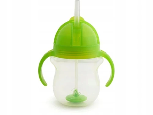 MUNCHKIN Tip&Sip cană anti-picurare 6luni+ 207ml pai ponderat