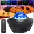 VOKSUN Proiector LED Bluetooth stele + telecomandă