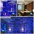 VOKSUN Proiector LED Bluetooth stele + telecomandă
