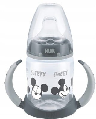 NUK Learner Cup Mickey cană 150 ml indicator de temperatură