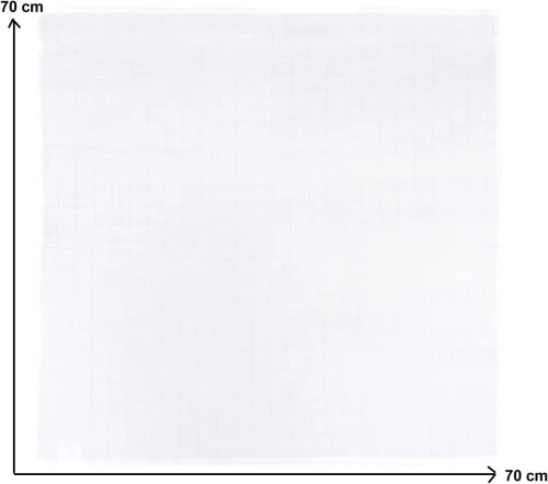 NATUREMARK scutece muselină 70cm x 70cm x9buc