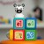 BABY EINSTEIN Connectables Add & Stack blocuri magnetice 6 bucăți